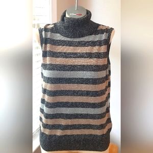 NWOT Cable & Gauge sleeveless cowl neck tank